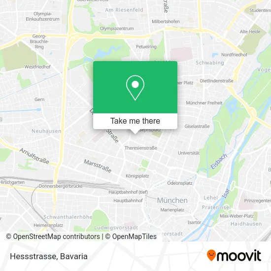 Карта Hessstrasse