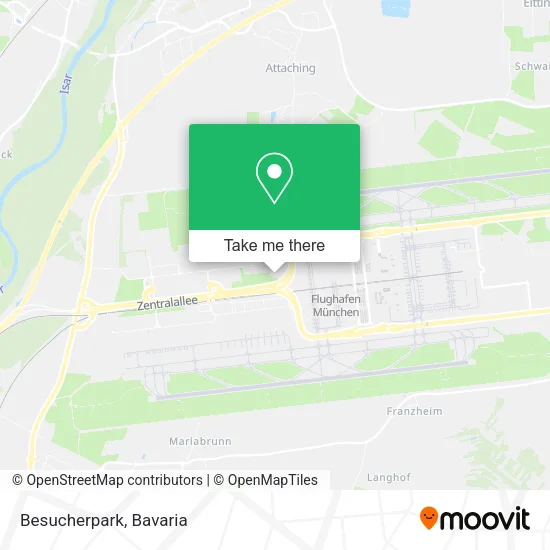 Карта Besucherpark