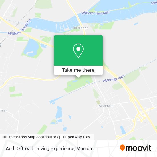 Audi Offroad Driving Experience map