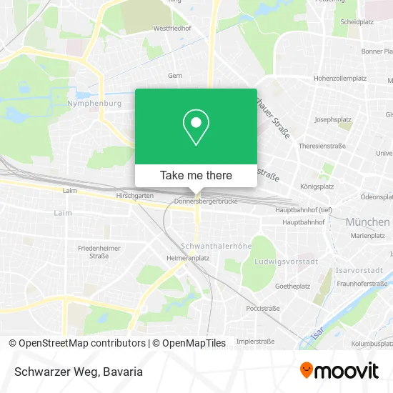 Карта Schwarzer Weg