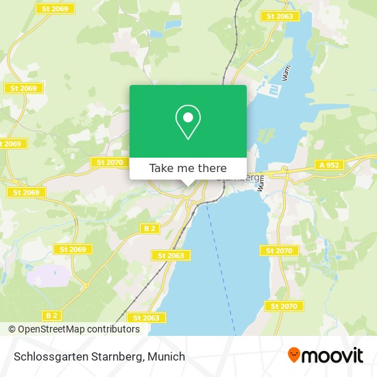 Schlossgarten Starnberg map