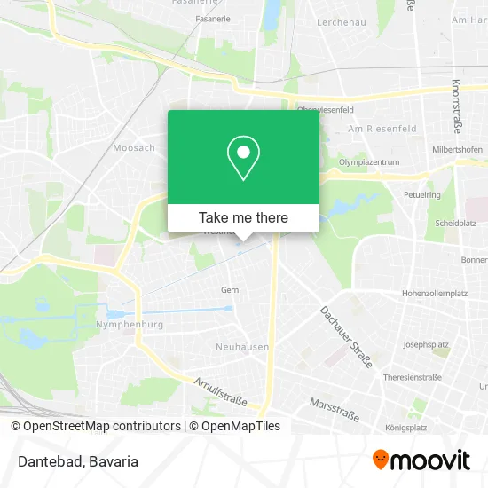 Dantebad map