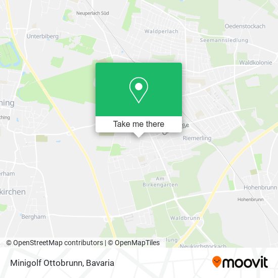 Карта Minigolf Ottobrunn