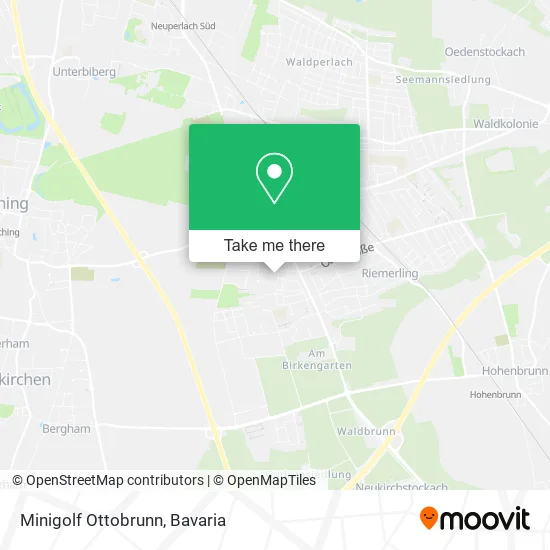 Карта Minigolf Ottobrunn