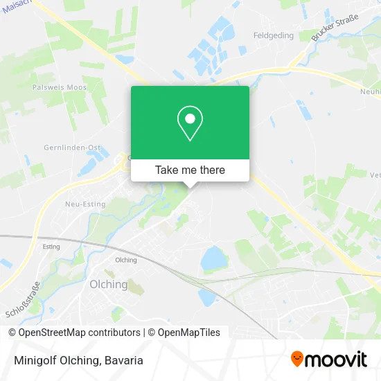 Карта Minigolf Olching