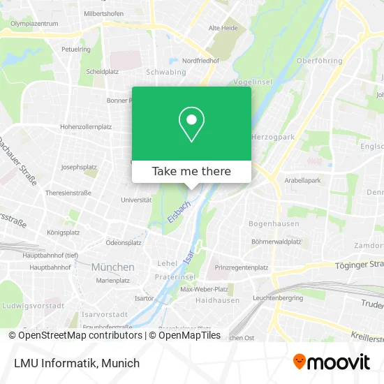 Карта LMU Informatik