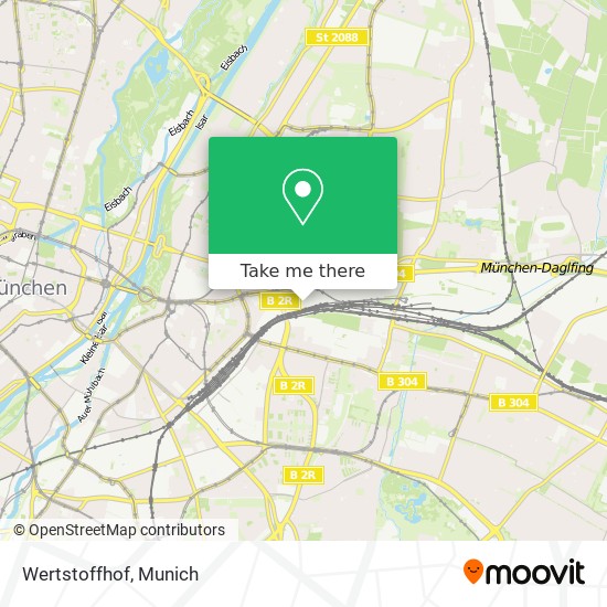 Wertstoffhof map