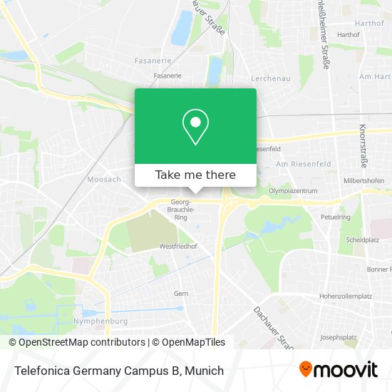Telefonica Germany Campus B map