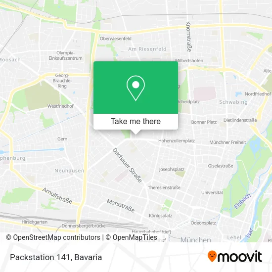 Карта Packstation 141