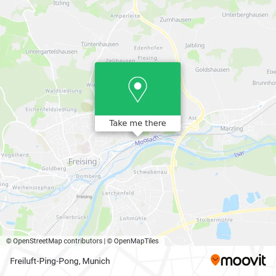 Карта Freiluft-Ping-Pong