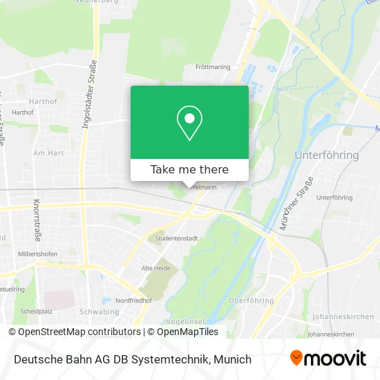 Карта Deutsche Bahn AG DB Systemtechnik