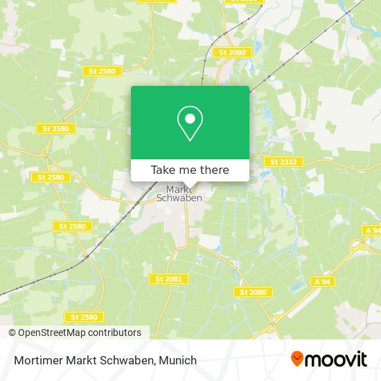 Mortimer Markt Schwaben map