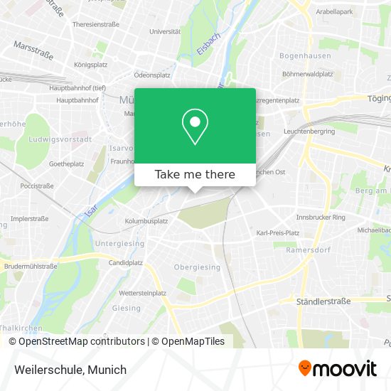 Weilerschule map