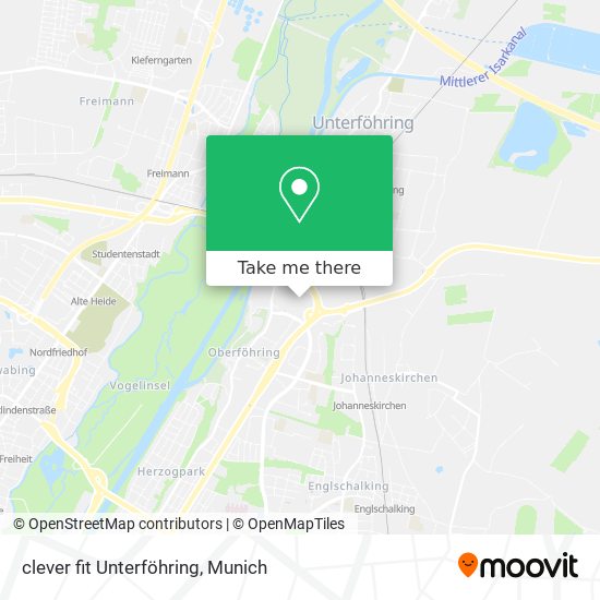 clever fit Unterföhring map