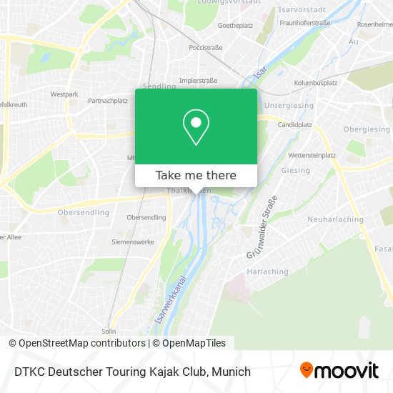 DTKC Deutscher Touring Kajak Club map