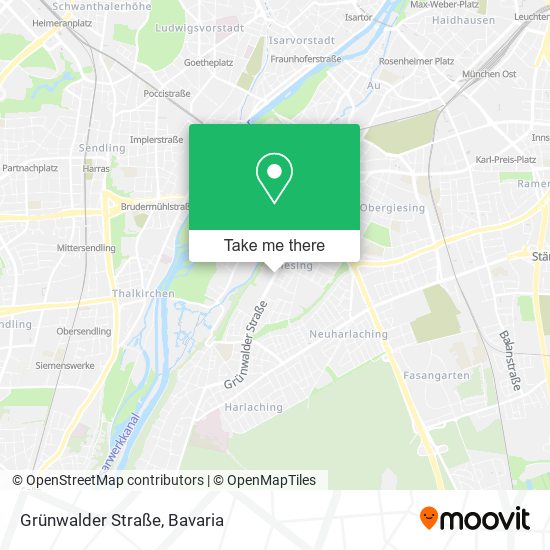 Grünwalder Straße map