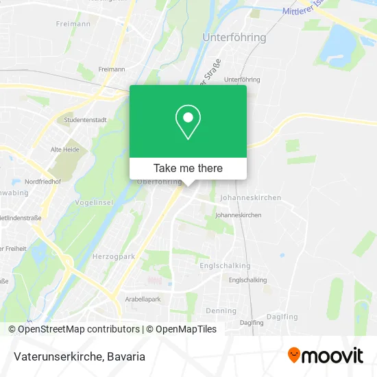 Карта Vaterunserkirche