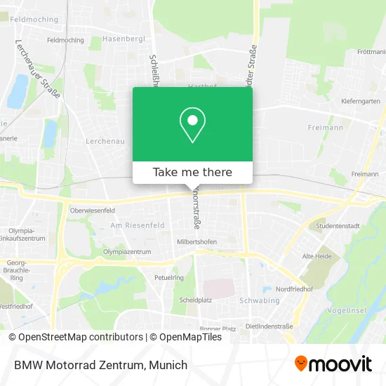 Карта BMW Motorrad Zentrum