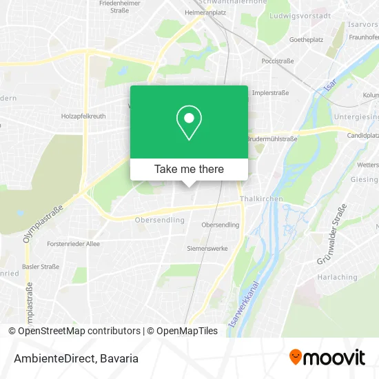 Карта AmbienteDirect