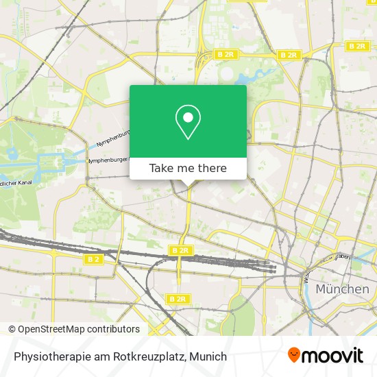 Physiotherapie am Rotkreuzplatz map