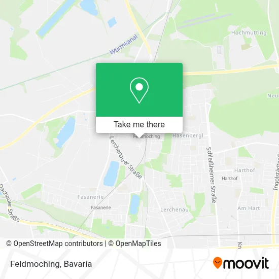 Feldmoching map