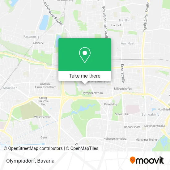 Olympiadorf map