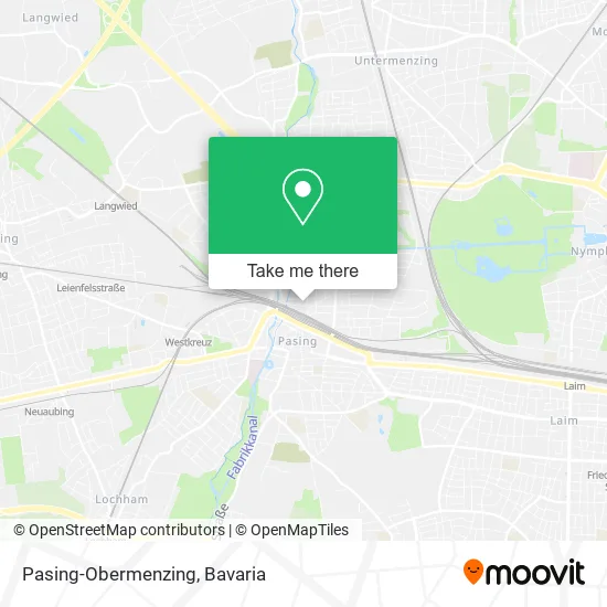 Карта Pasing-Obermenzing