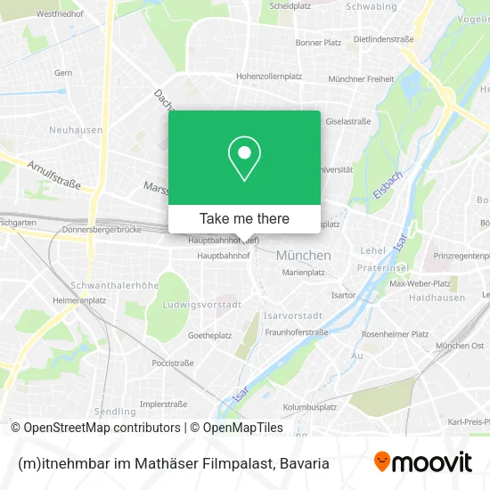 Карта (m)itnehmbar im Mathäser Filmpalast
