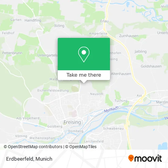 Карта Erdbeerfeld