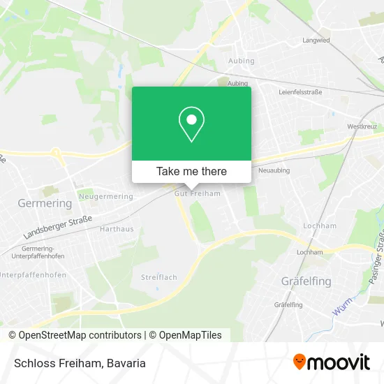 Карта Schloss Freiham