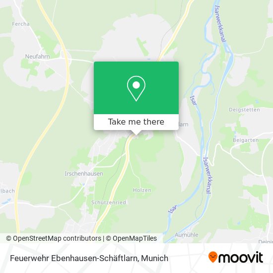 Feuerwehr Ebenhausen-Schäftlarn map