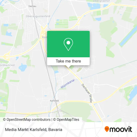 Карта Media Markt Karlsfeld