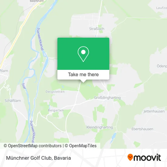 Карта Münchner Golf Club