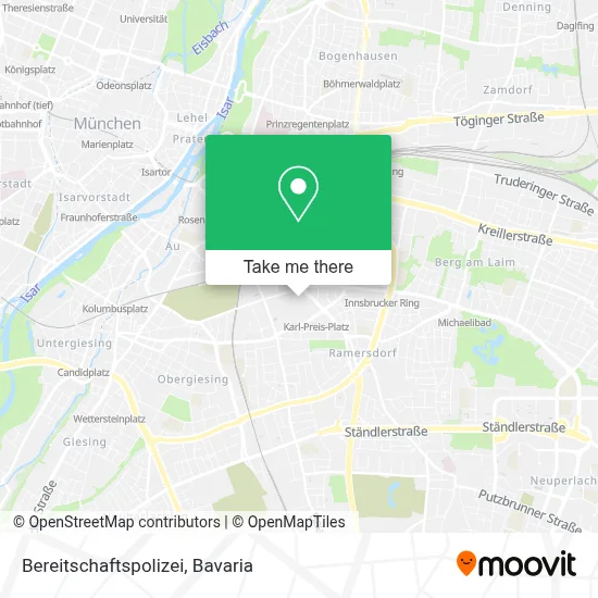 Bereitschaftspolizei map