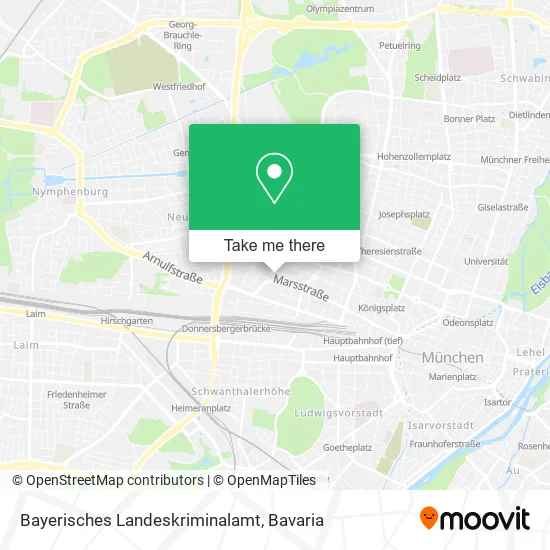 Bayerisches Landeskriminalamt map
