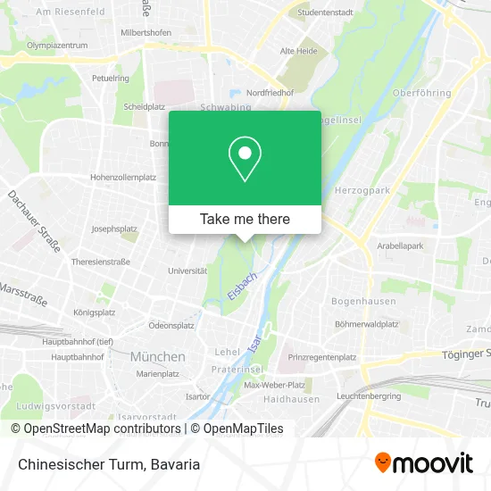Chinesischer Turm map