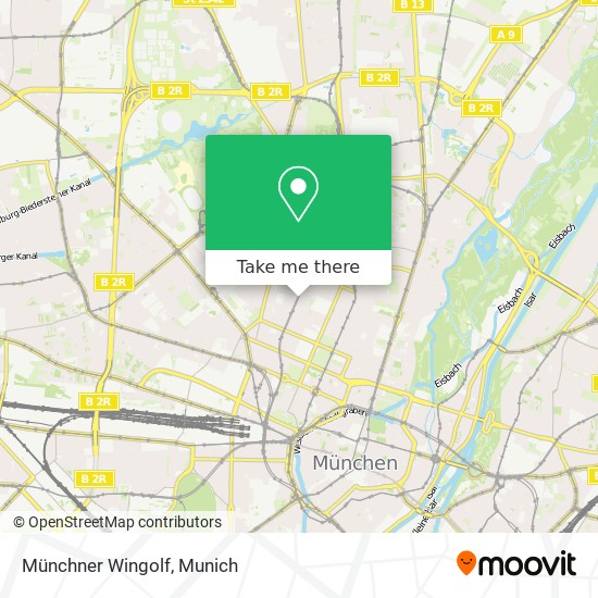 Münchner Wingolf map