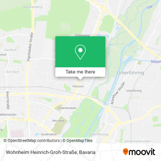 Карта Wohnheim Heinrich-Groh-Straße