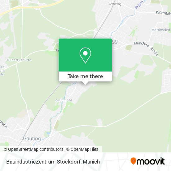 BauindustrieZentrum Stockdorf map