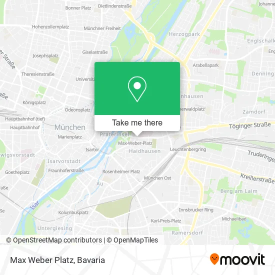 Карта Max Weber Platz