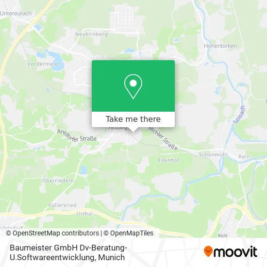 Карта Baumeister GmbH Dv-Beratung- U.Softwareentwicklung