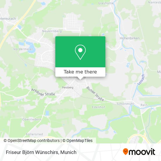Friseur Björn Wünschirs map