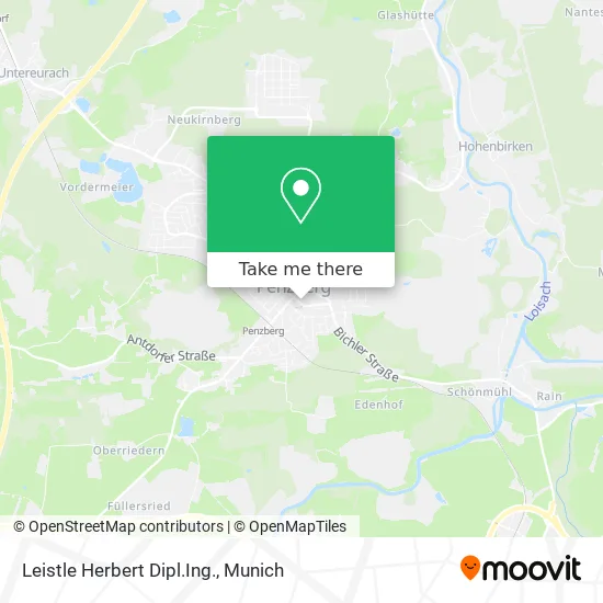 Карта Leistle Herbert Dipl.Ing.