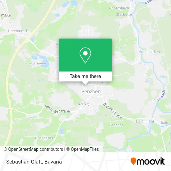 Карта Sebastian Glatt