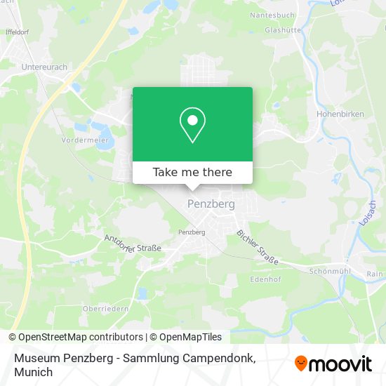 Museum Penzberg - Sammlung Campendonk map