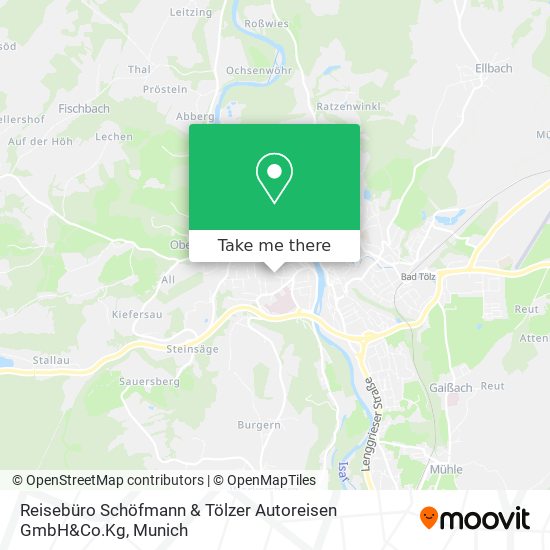 Reisebüro Schöfmann & Tölzer Autoreisen GmbH&Co.Kg map