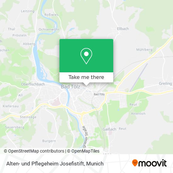 Alten- und Pflegeheim Josefistift map