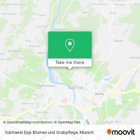 Gärtnerei Epp Blumen und Grabpflege map