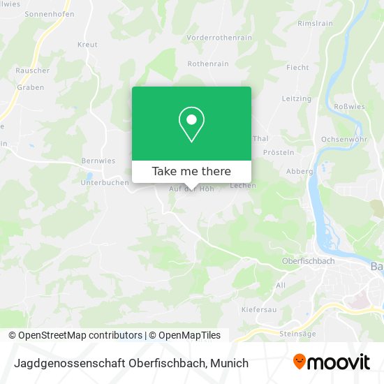 Jagdgenossenschaft Oberfischbach map