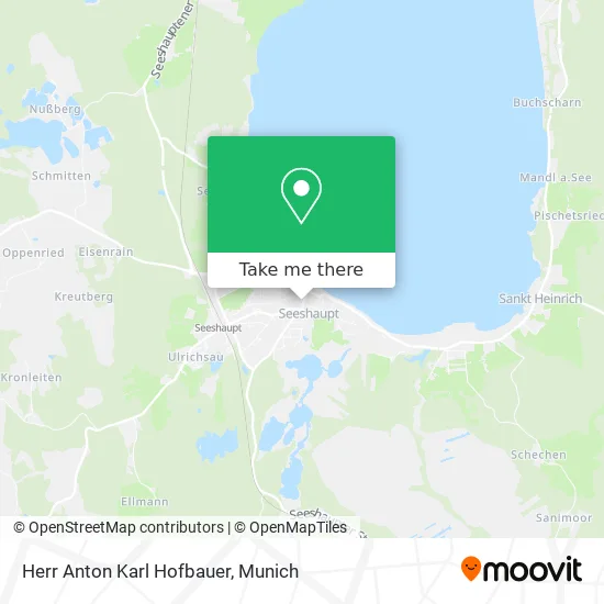 Карта Herr Anton Karl Hofbauer